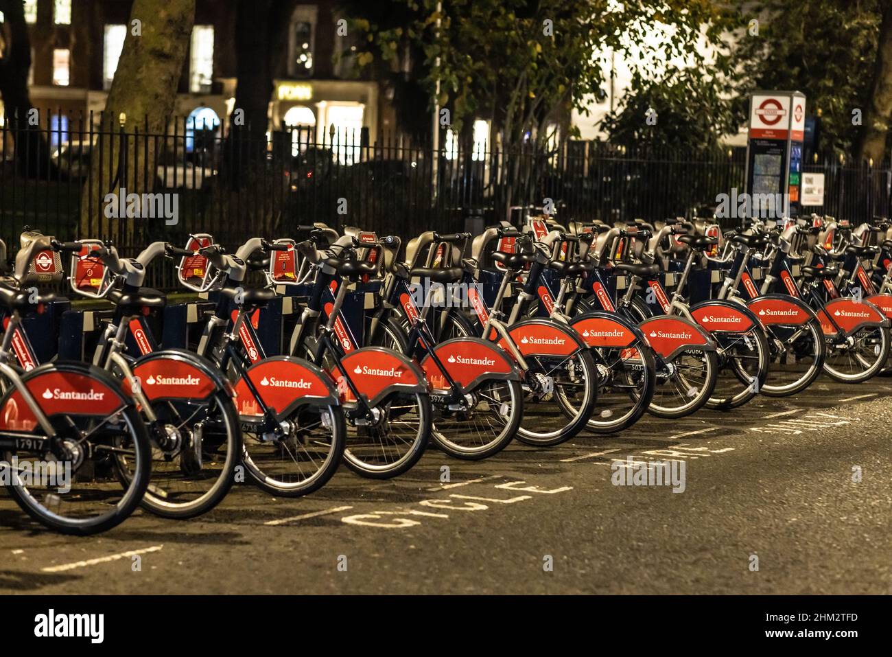 London West End und um Piccadilly Stockfoto