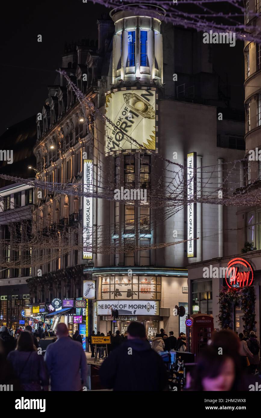 London West End und um Piccadilly Stockfoto