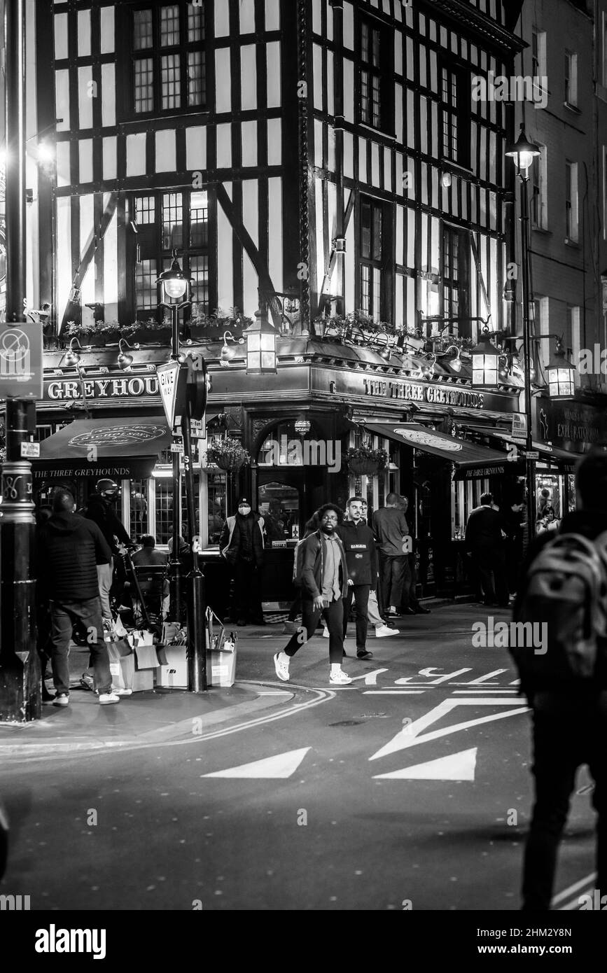 London West End und um Piccadilly Stockfoto