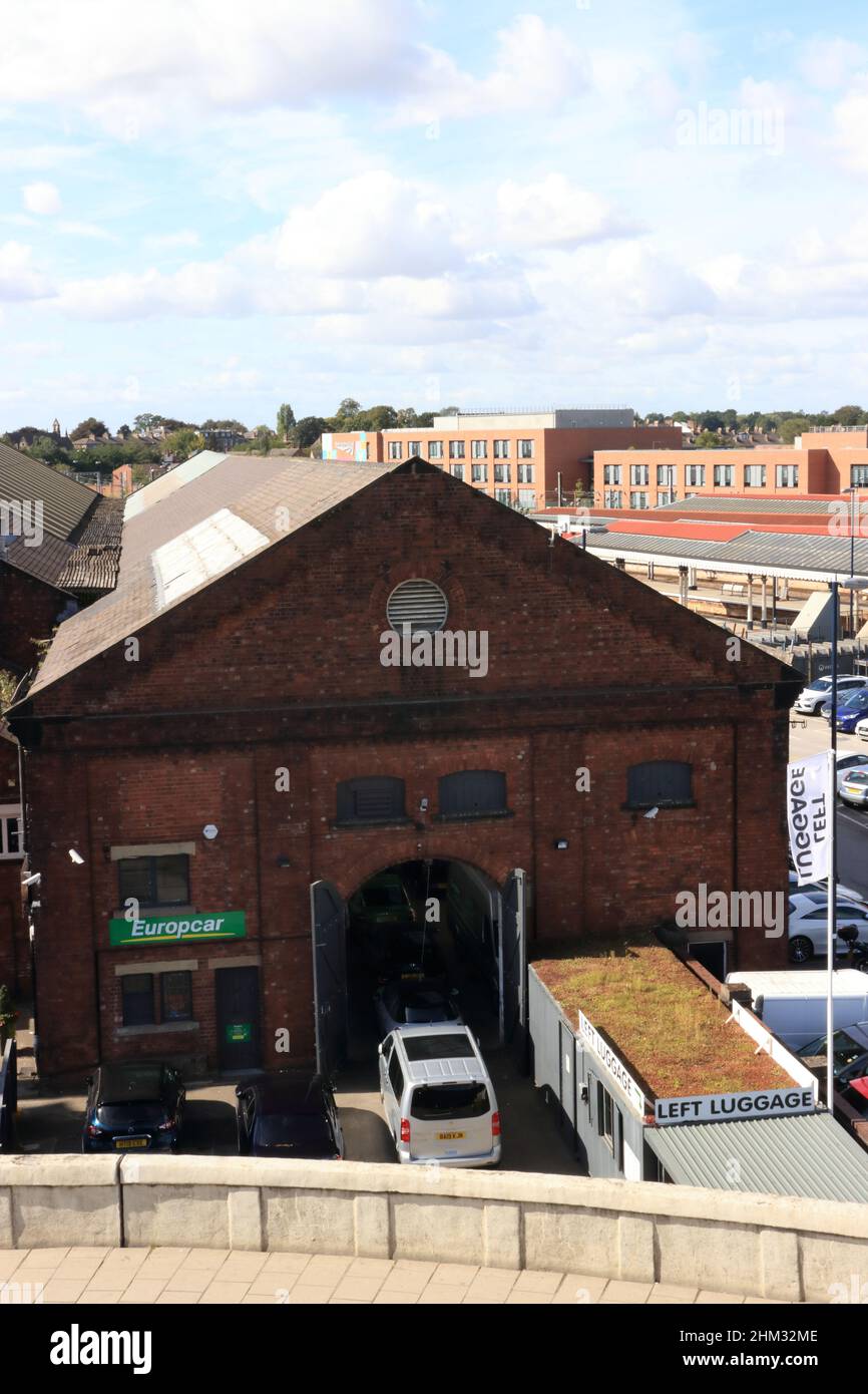 York Railway Station Long Stay Car Park, Queen Street, York, Yorkshire, England, VEREINIGTES KÖNIGREICH Stockfoto