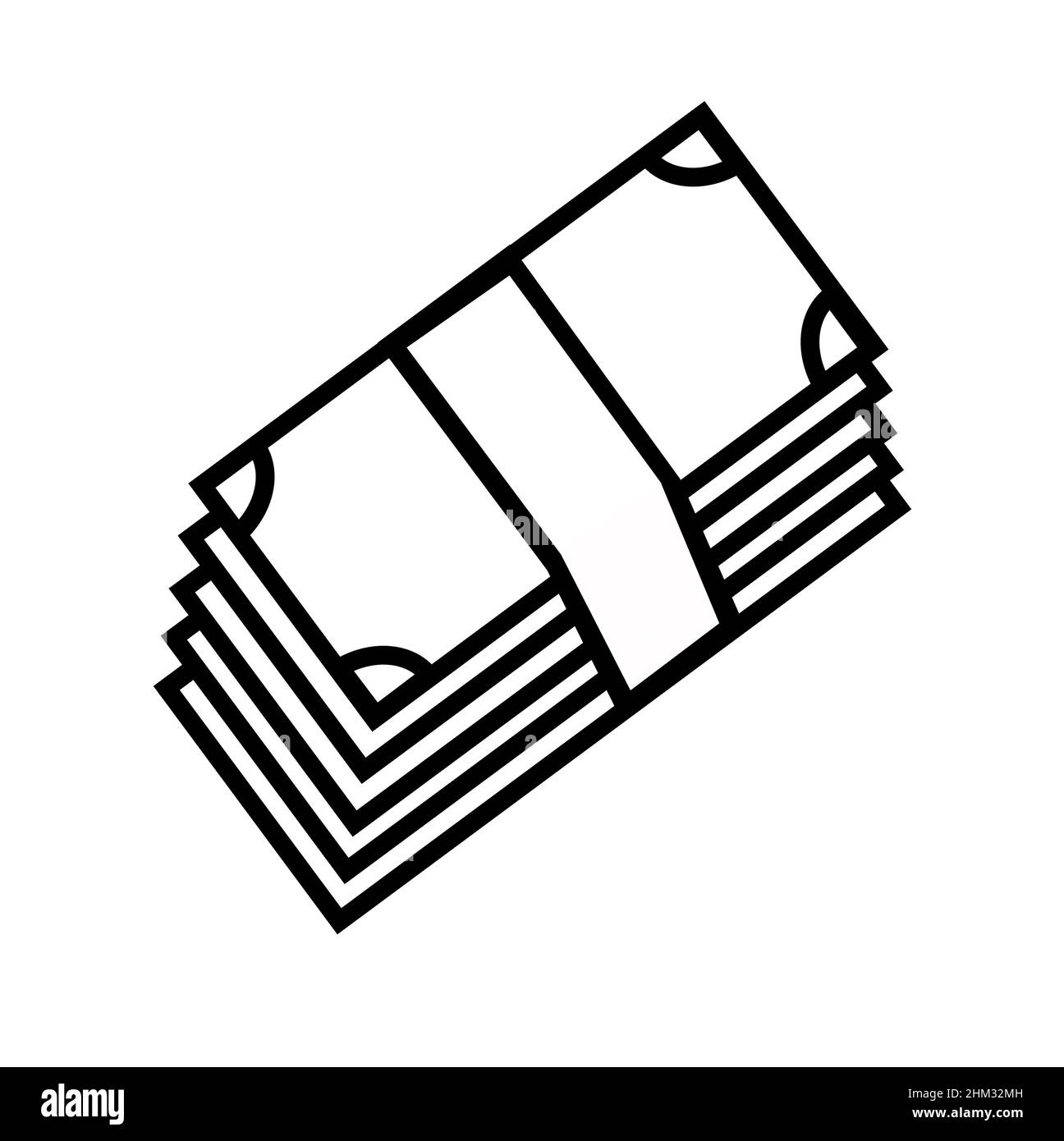 Abstraktes Vektor-Symbol auf der weißen, Illustration isoliert für Grafik-und Web-Design. Einfaches, flaches Symbol. Stock Vektor