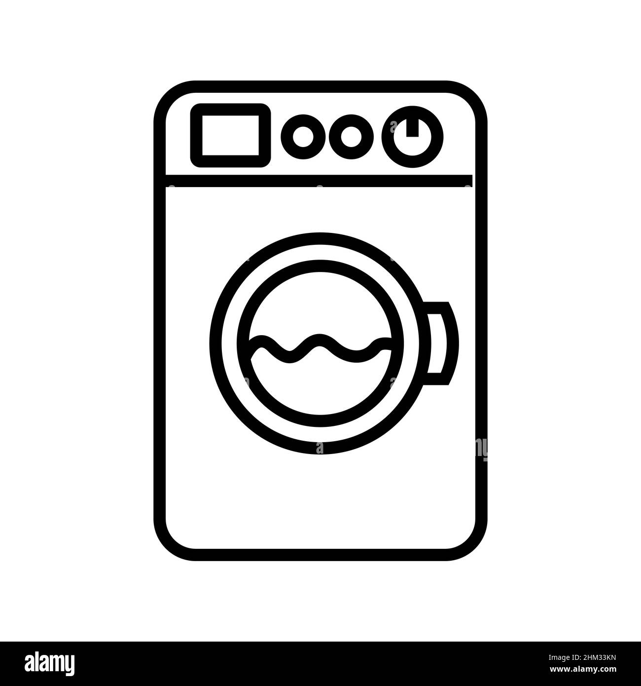 Abstrakte Vektorsymbole auf Weiß, isolierte Illustrationen für Grafik- und Webdesign. Einfaches, flaches Symbol. Perfekte schwarze Piktogramm-Illustration auf einem weißen Stock Vektor