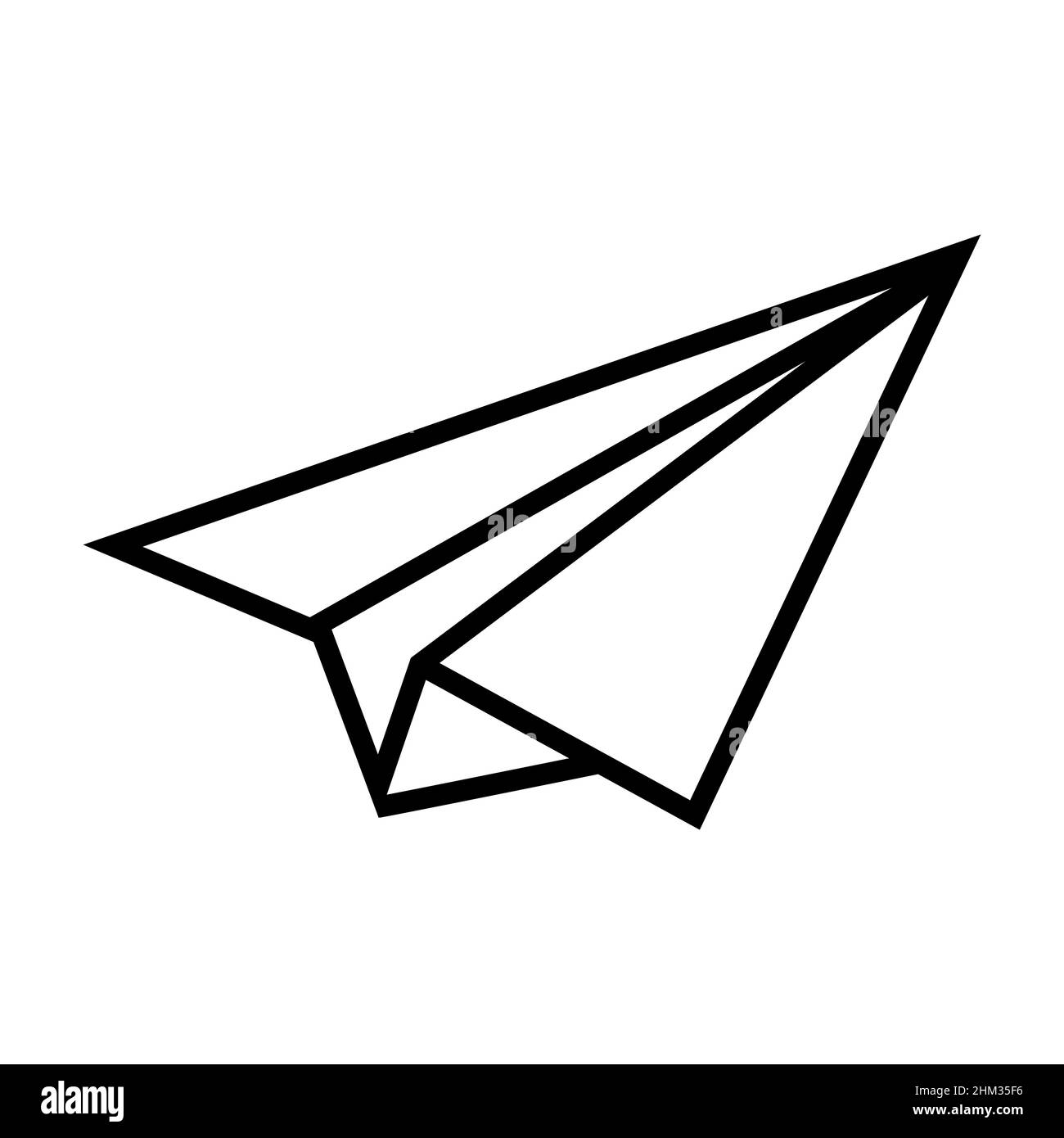 Abstraktes Vektor-Symbol auf der weißen, Illustration isoliert für Grafik-und Web-Design. Einfaches, flaches Symbol. Stock Vektor