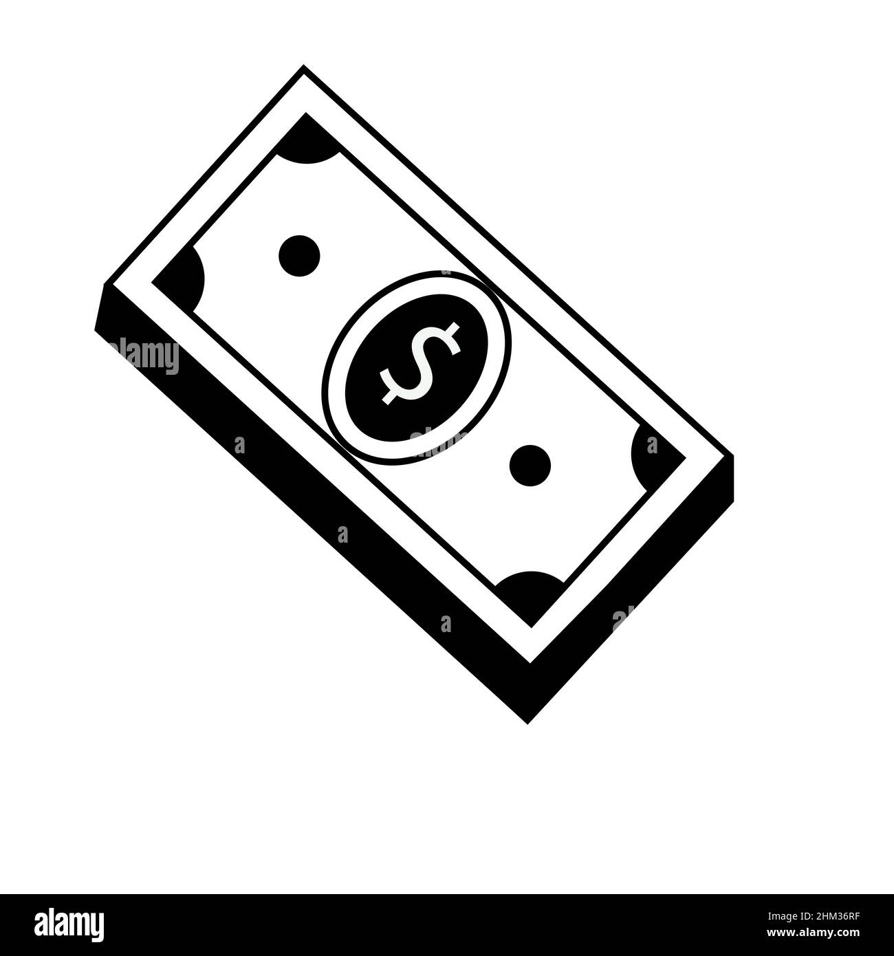 Abstraktes Vektorsymbol auf Weiß, isolierte Illustrationen für Grafik- und Webdesign. Einfaches, flaches Symbol. Perfekte schwarze Piktogramm-Illustration auf einem weißen Stock Vektor