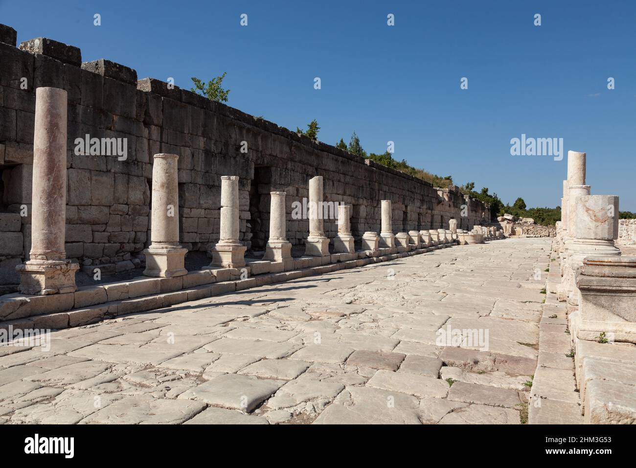 Golhisar, Burdur, Türkei - 15 2019. September: Kibyra, die Stadt der Pisidien-Region Stockfoto