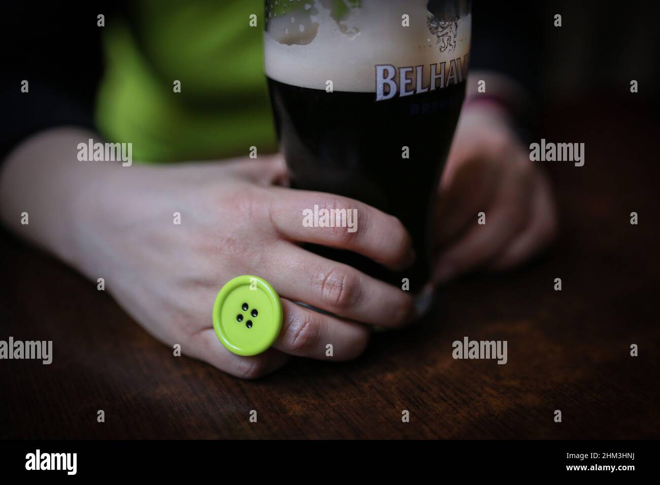 St. Patrick's Day Feier in Dublin, Irland Stockfoto