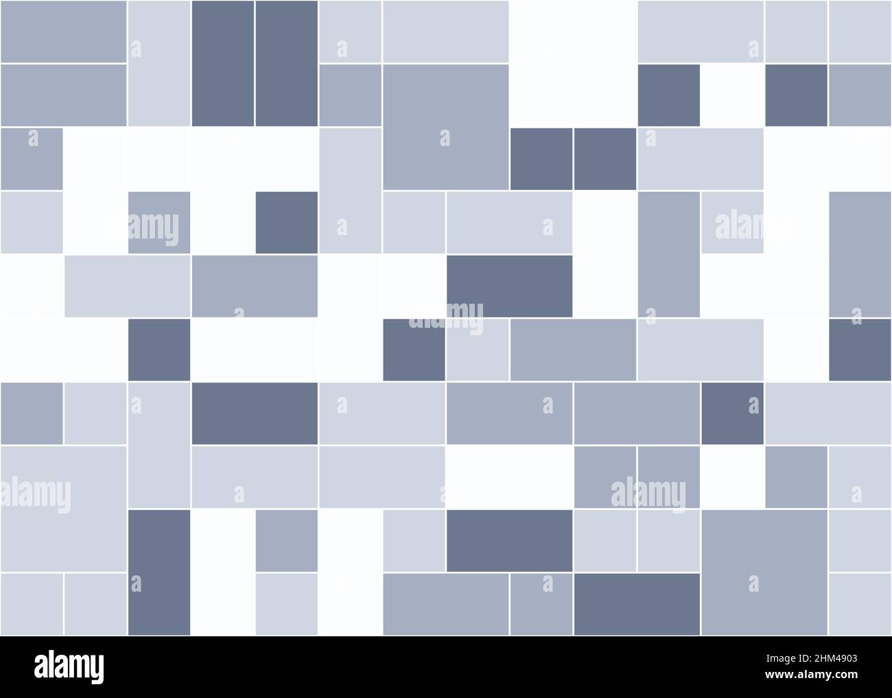 Abstrakt Offset Quads generative Kunst Hintergrund Kunst Illustration Stock Vektor