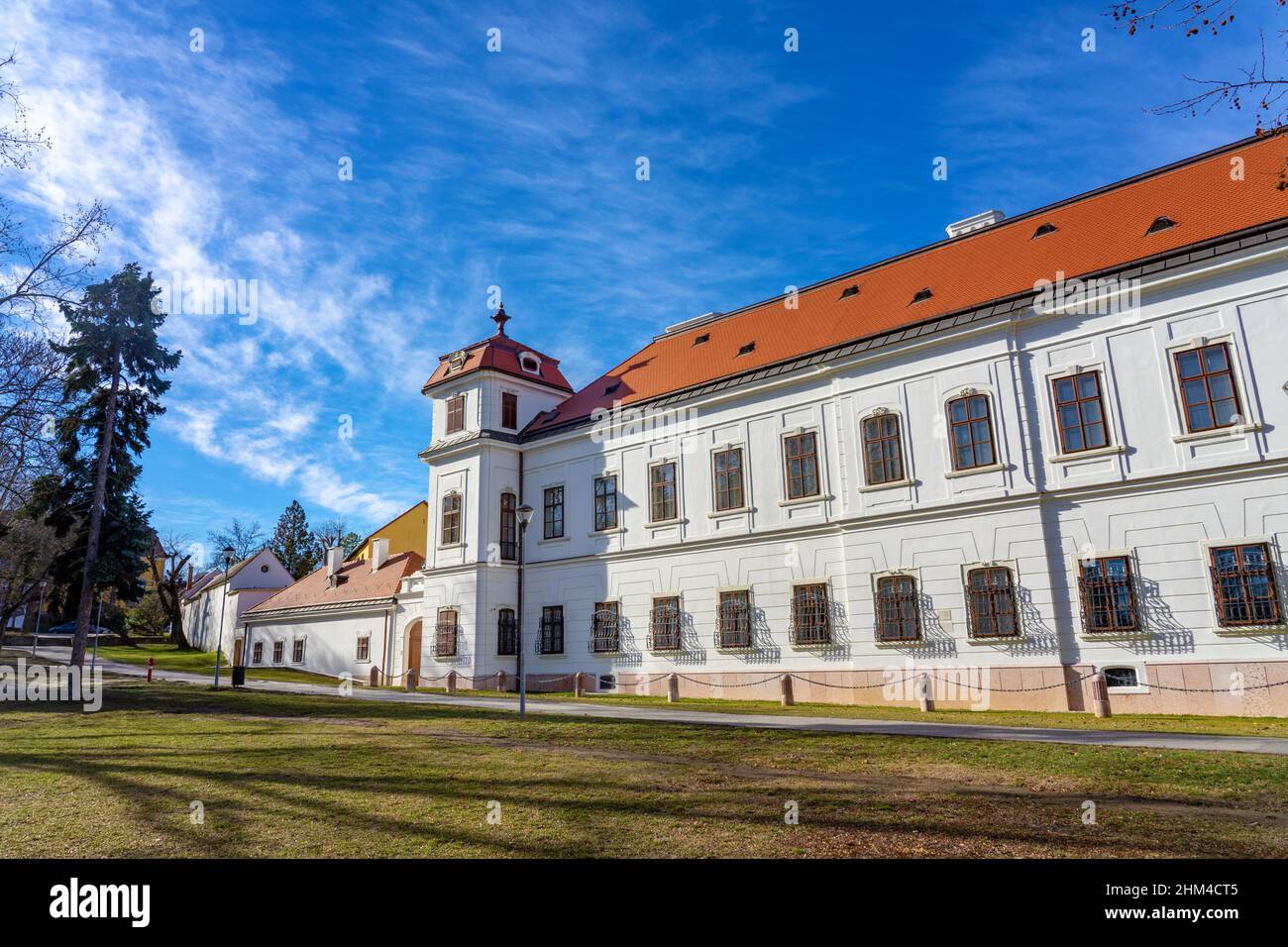Wunderschön renovierte Esterhazy Catle in Tata Ungarn Stockfoto