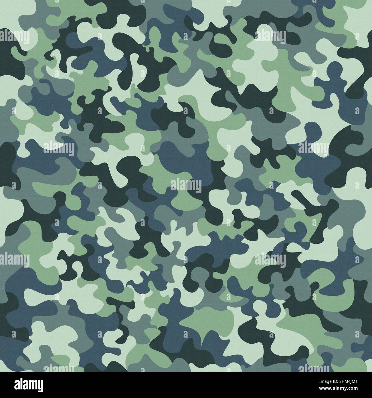 Nahtloses Camouflage-Muster. Abstrakt moderner militärischer Hintergrund für Armeetextilien und Bekleidung Stockfoto