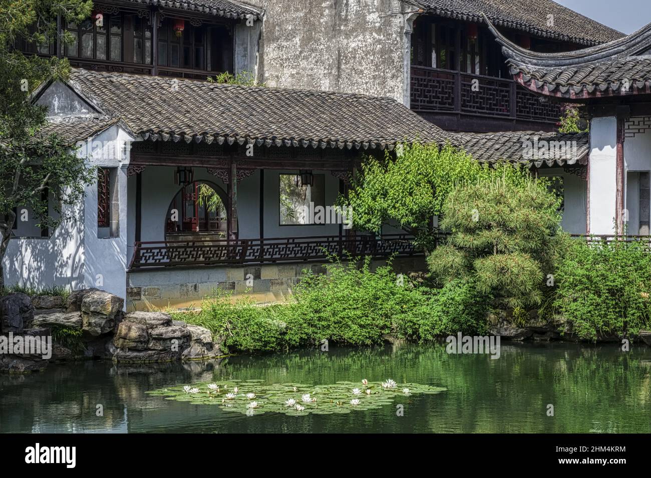 Nets garden in suzhou china Fotos und Bildmaterial in hoher Auflösung