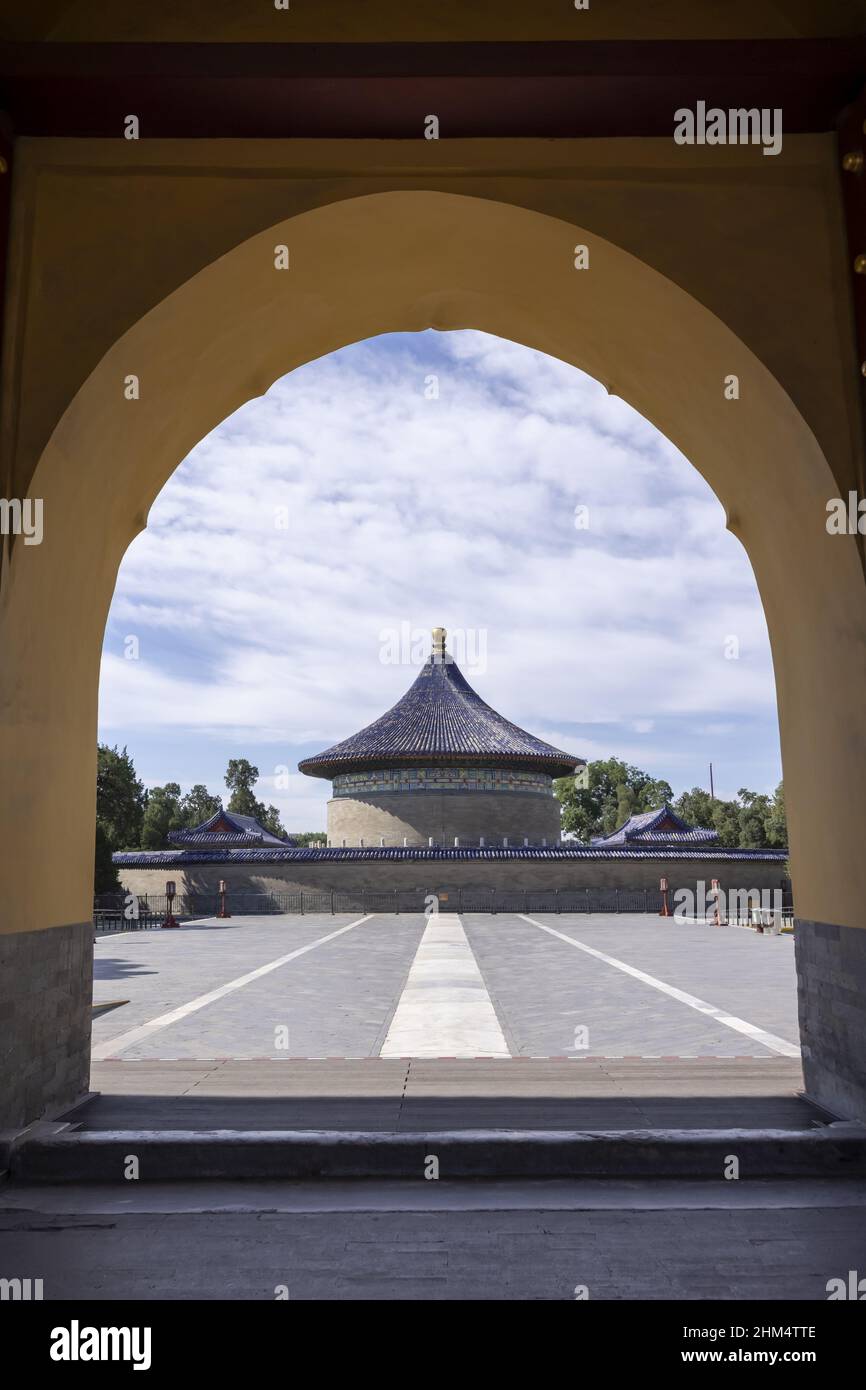 Peking tiantan Park Kuppel yu Stockfoto