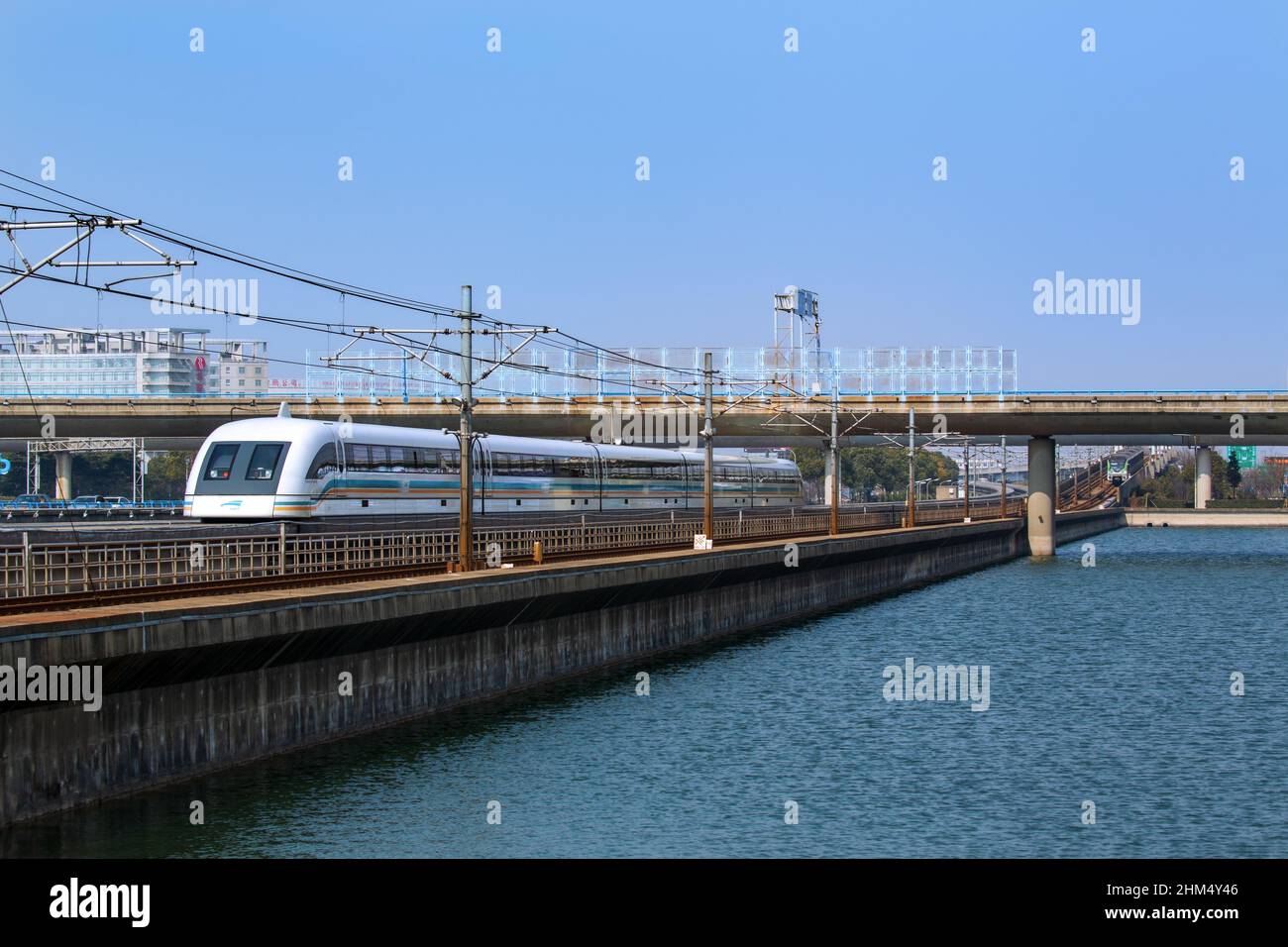 Shanghai Maglev Stockfoto