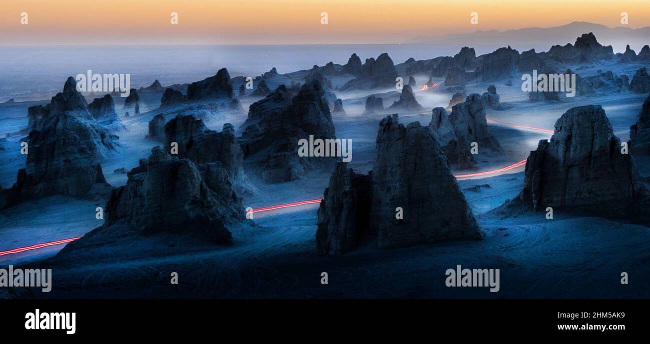 Der bo-Strahl - die Stadt des Mars Stockfoto