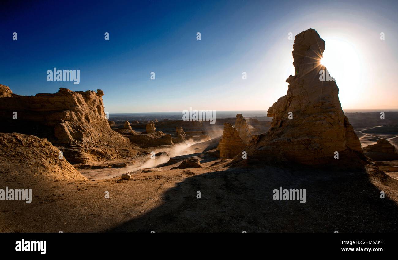 Der bo-Strahl - die Stadt des Mars Stockfoto