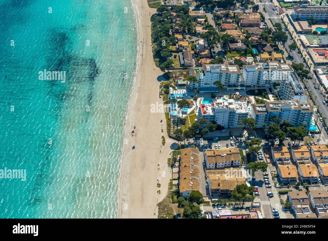 Von Flughafen Nachiberostar Alcudia Park Mit Dem Flugzeug www.alamy.de