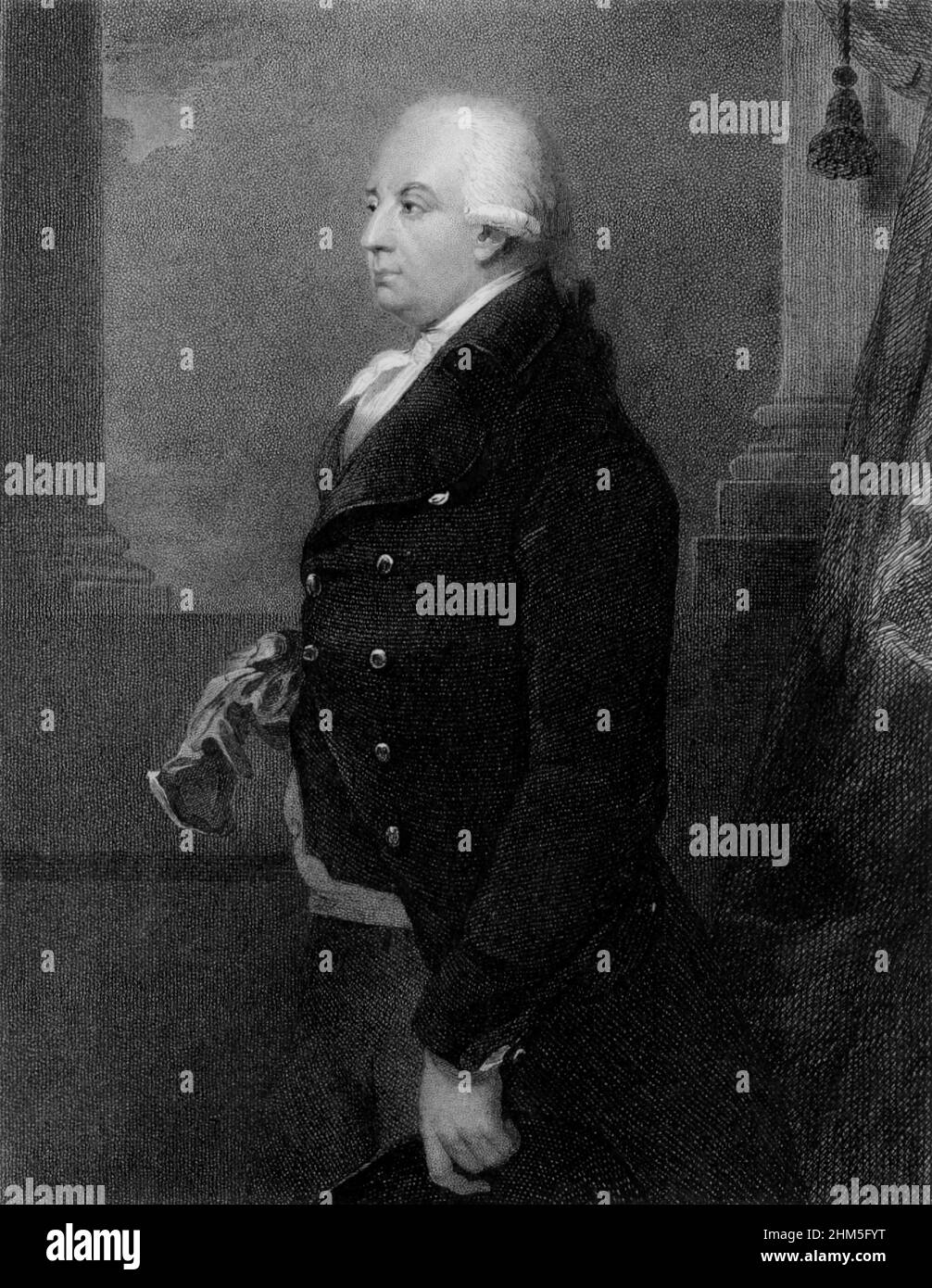 John Ker, 3rd Herzog von Roxburghe (1740-1804) britischer Höfling und Buchsammler. Stockfoto