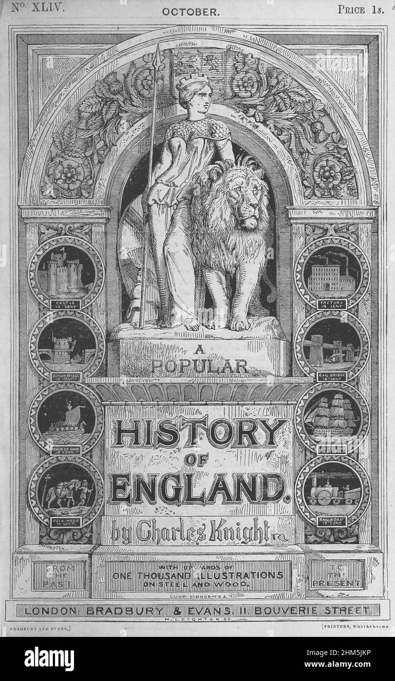 - Bild aus 'The Popular History of England: An Illustrated History of Society and Government from the Earest Period to OwnTimesVon Charles KNIGHT - London. Bradbury und Evans. 1856-1862 Stockfoto