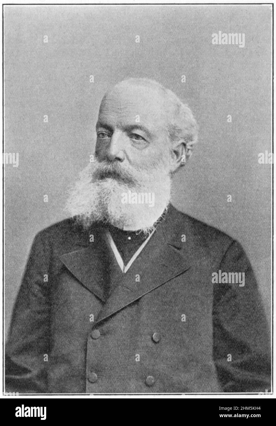 Friedrich August Kekule von Stradonitz (1829-1896), deutscher Bio-Chemiker Stockfoto