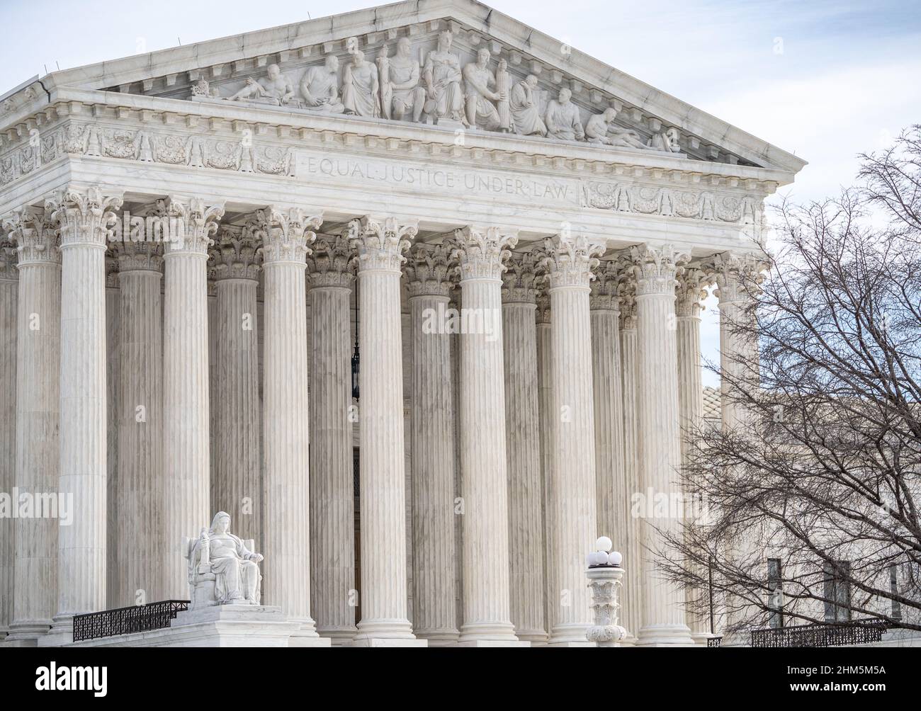 US Supreme Court Building, Washington DC Stockfoto