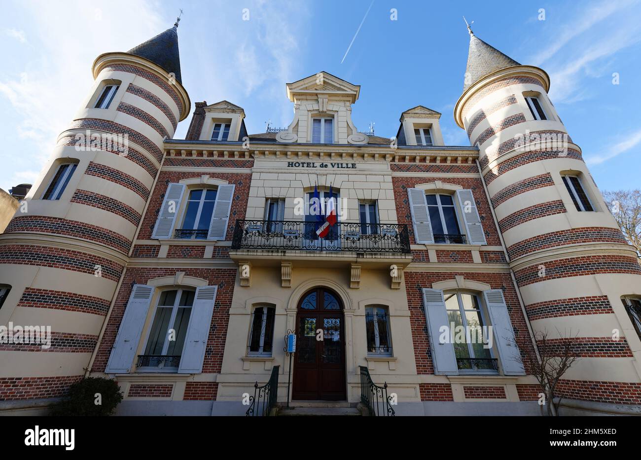 Rathaus von Maintenon. Region Eure et Loire. Frankreich. Maintenon ist eine Gemeinde in der Metropolregion Paris. Stockfoto