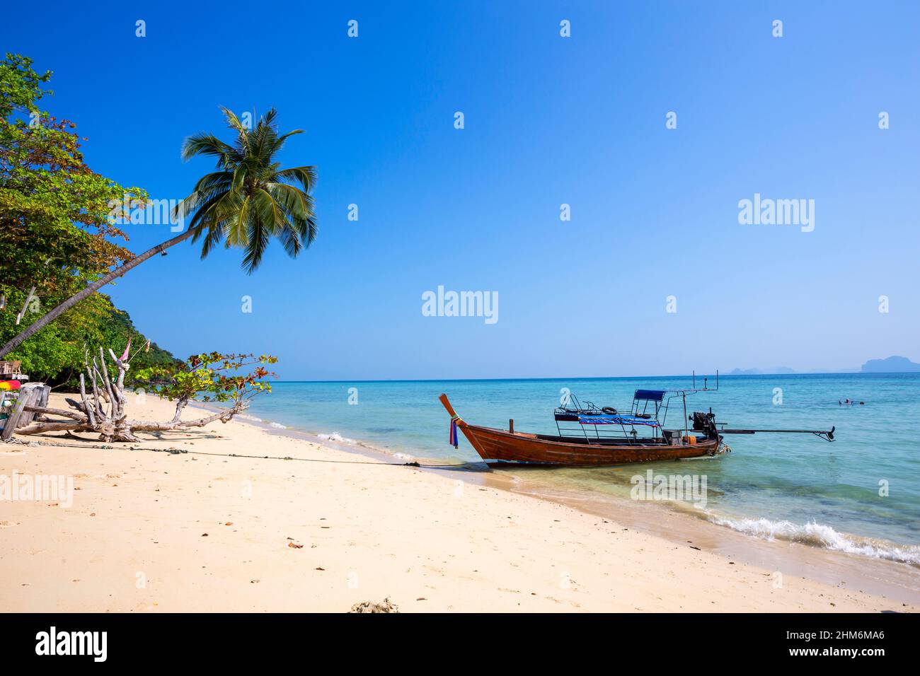 Wunderschöne Strände auf Koh Ngai, südlich der Andaman Küste, Provinz Krabi, Thailand. Stockfoto