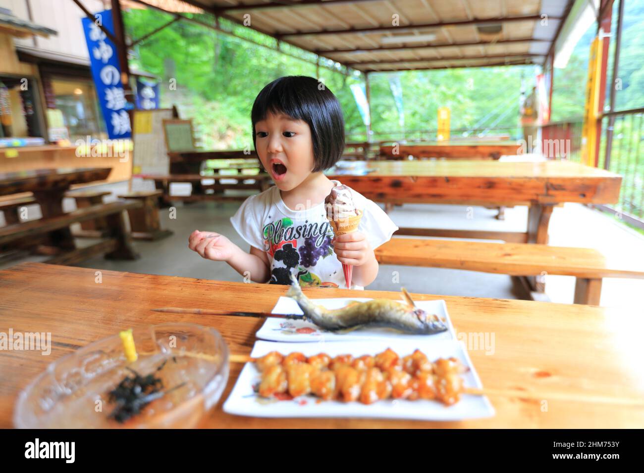 Niedliche Mädchen Stockfoto