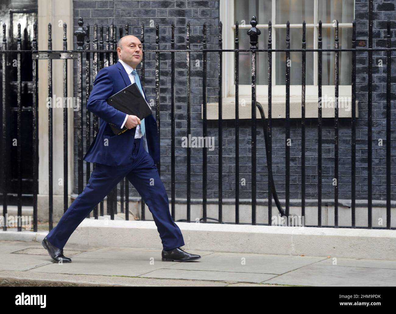 Andrew Griffith MP (Con: Arundel and South Downs) Direktor der Number 10 Policy Unit, in Downing Street, 26th. Januar 2022 Stockfoto