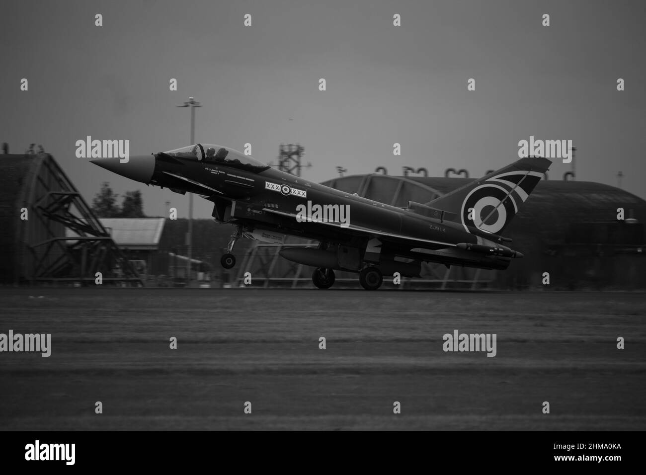 RAF Eurofighter Stockfoto