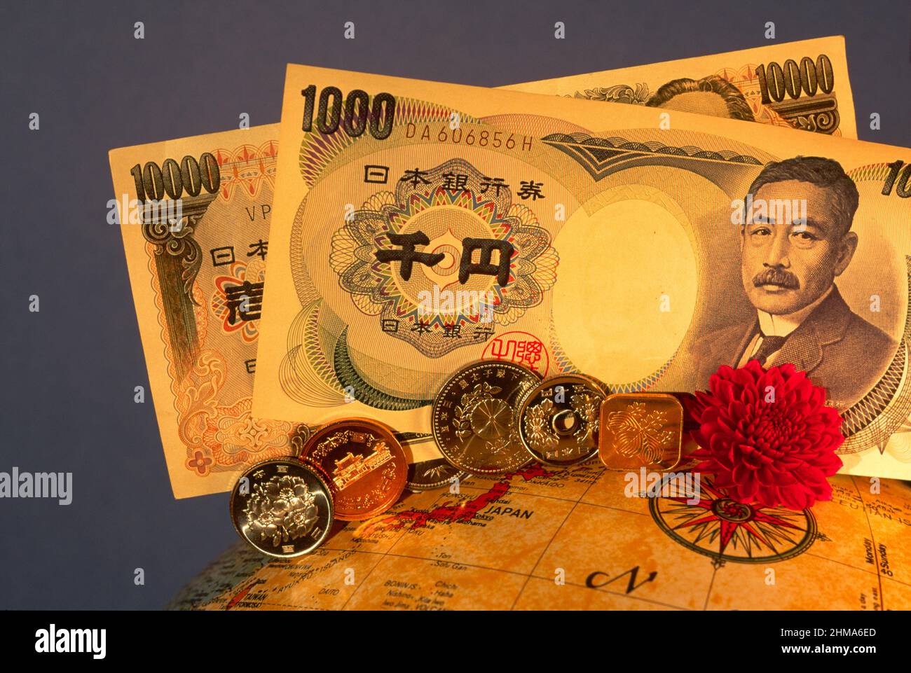 Japanische Yen-Währung, weltweit, Stockfoto