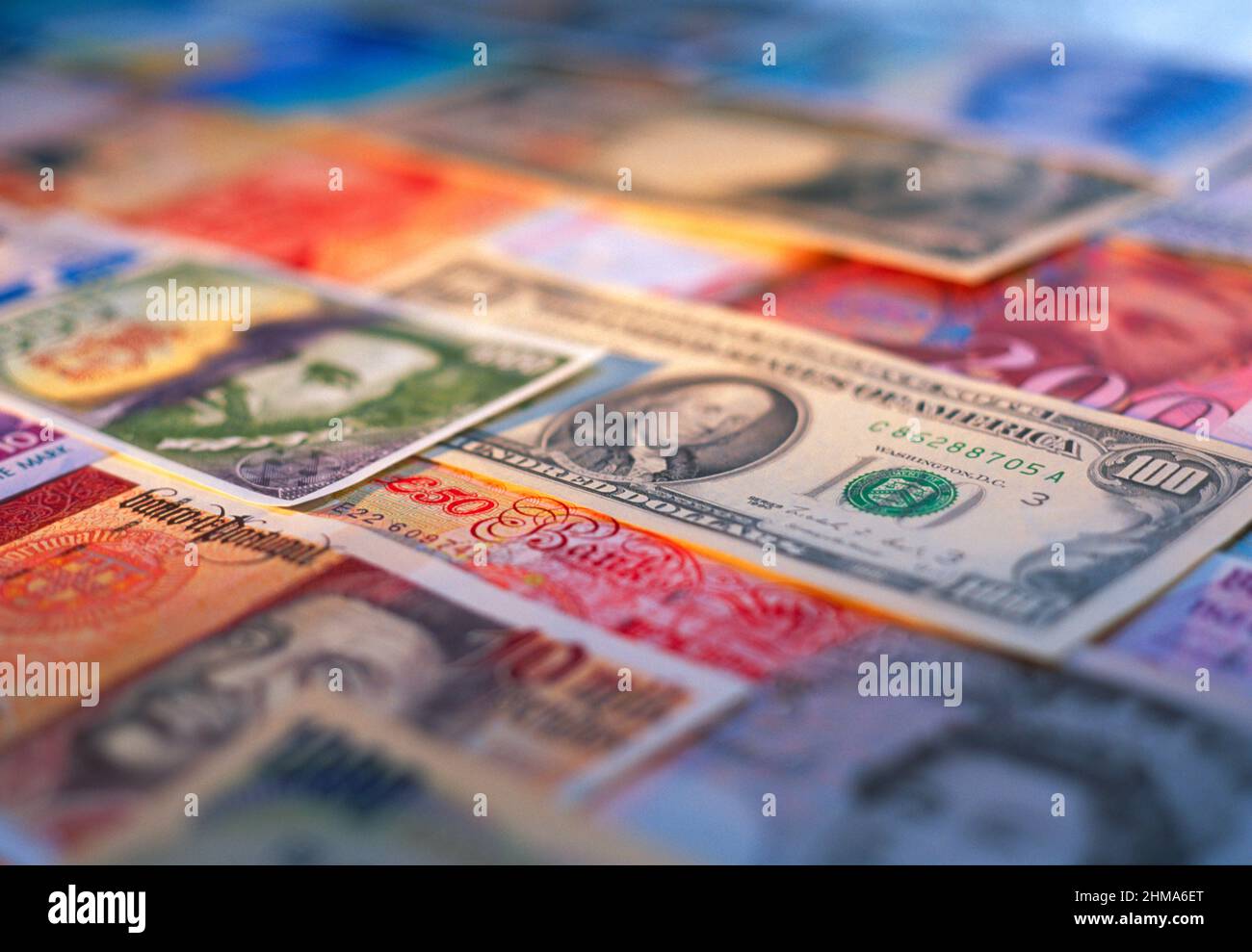 Weltwährungen, Stockfoto