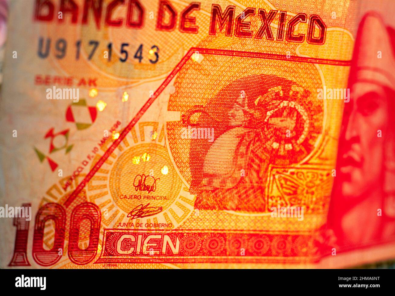Mexikanischer Peso, Stockfoto