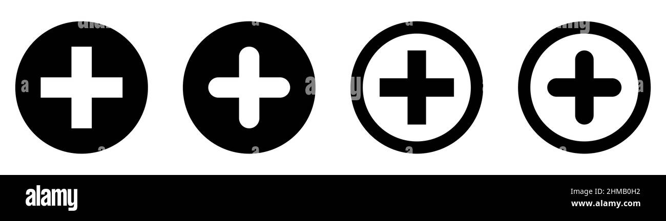 Medizin und Apotheke Kreuz Stock Vektor