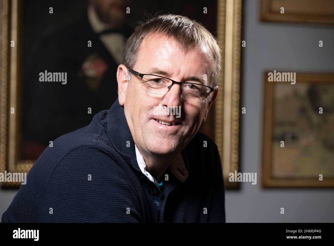 Matthew Le Tissier, ehemaliger Fußballspieler des FC Southampton, fotografiert in London, England, Großbritannien Stockfoto