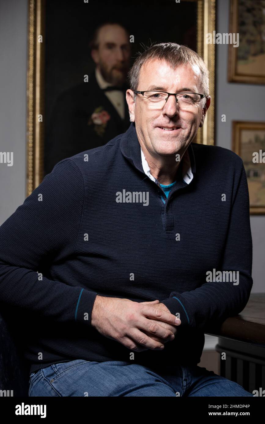 Matthew Le Tissier, ehemaliger Fußballspieler des FC Southampton, fotografiert in London, England, Großbritannien Stockfoto