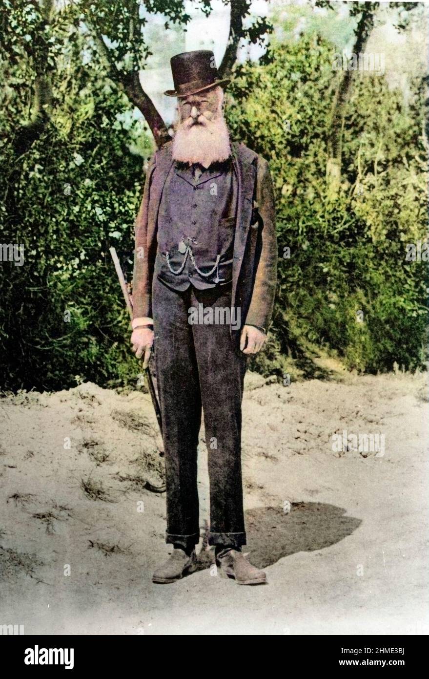 Leopold II. ROI des Belges (1835-1909). Stockfoto