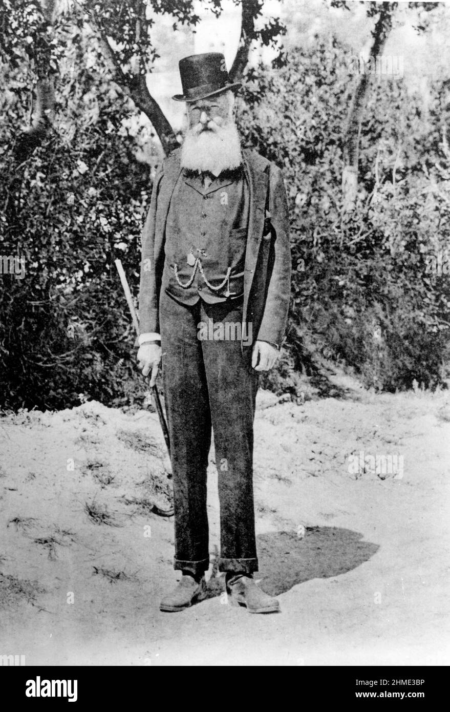 Leopold II. ROI des Belges (1835-1909). Stockfoto