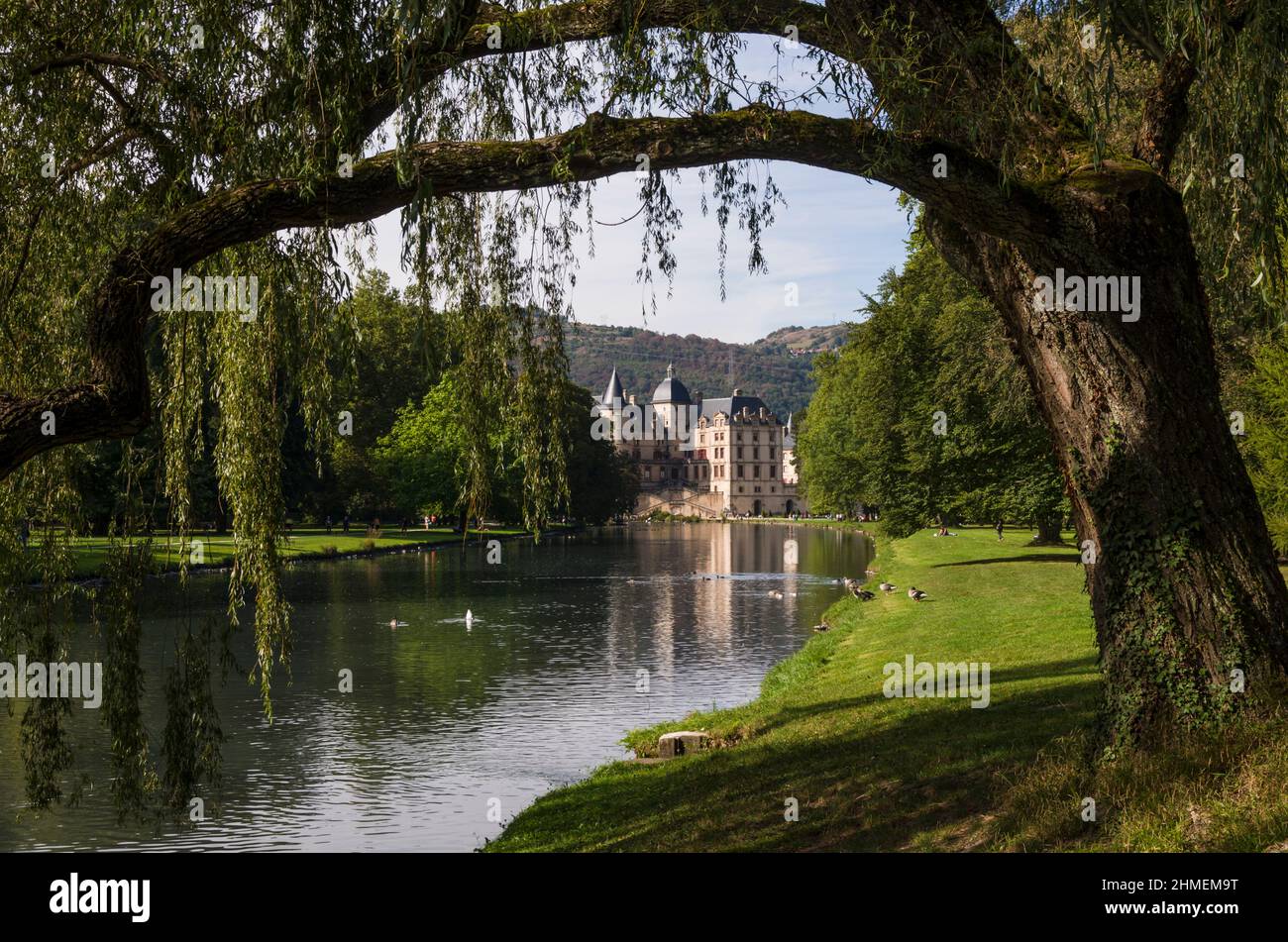 Vizille, Schloss Vizille, château Lesdiguières , Isere , Rhone Alpes, Auvergne, Frankreich, Europa Stockfoto