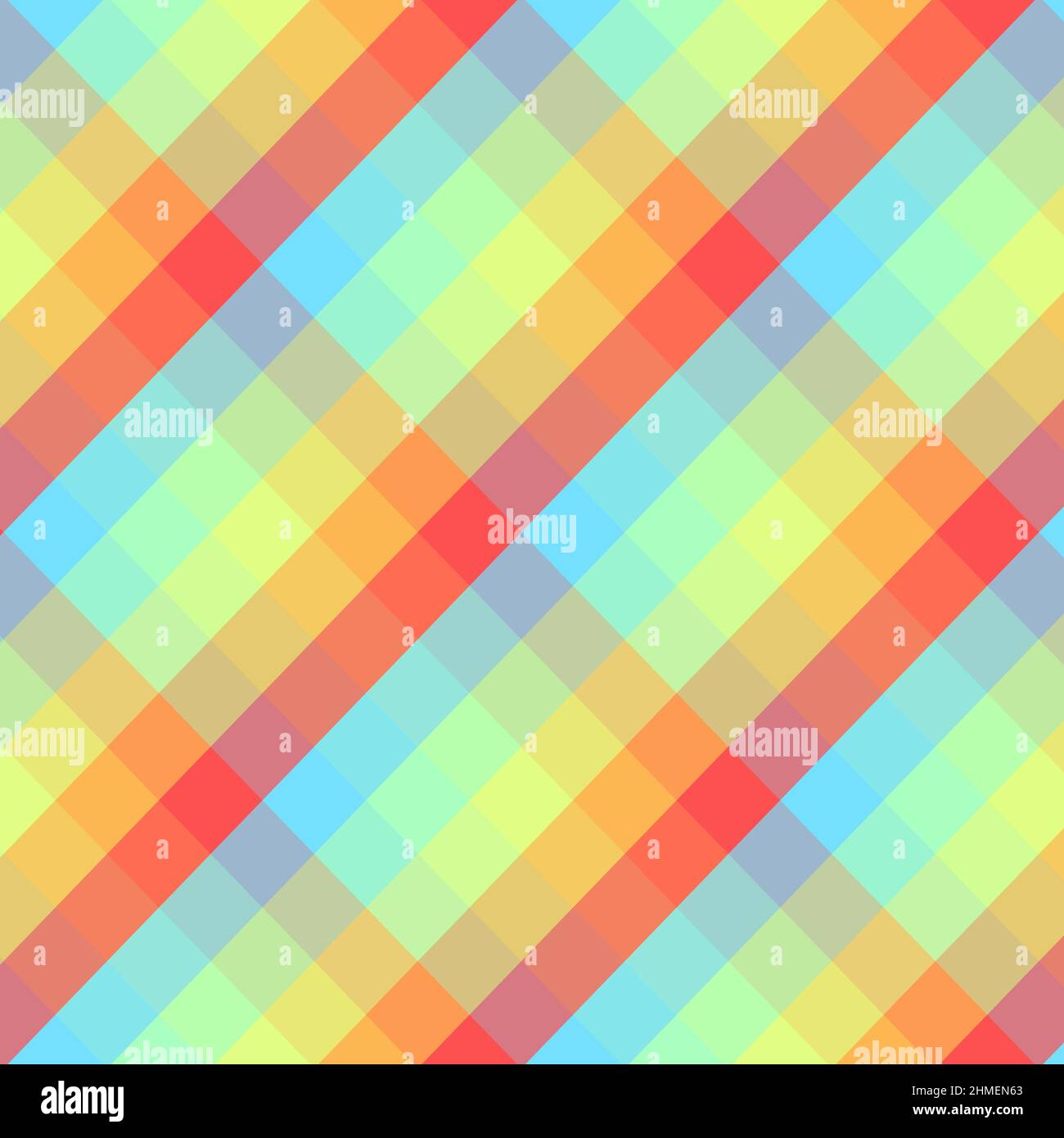 Illustration des mehrfarbigen argyle-Musters Stockfoto