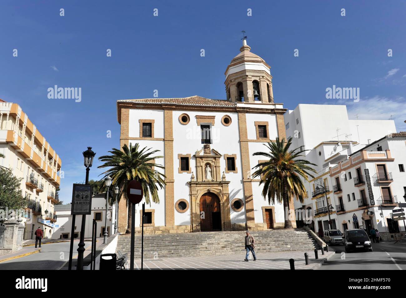 Iglesia de la Merced Kirche, ein Gebäude aus dem 16th. Und 17th. Jahrhundert, Ronda, Provinz Malaga, Andalusien, Spanien Stockfoto