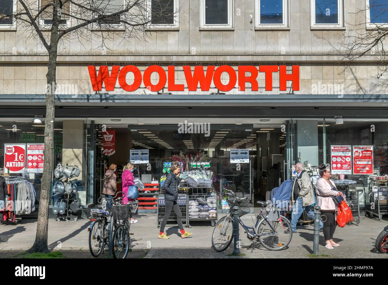 Woolworth, Hauptstraße, Schöneberg, Tempelhof-Schöneberg, Berlin, Deutschland Stockfoto
