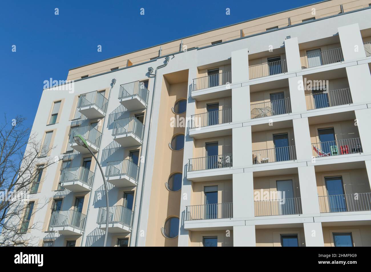 Mikrowohnungen, ParkSuites Wilmersdorf, Wexstrasse, Schöneberg, Berlin, Deutschland Stockfoto