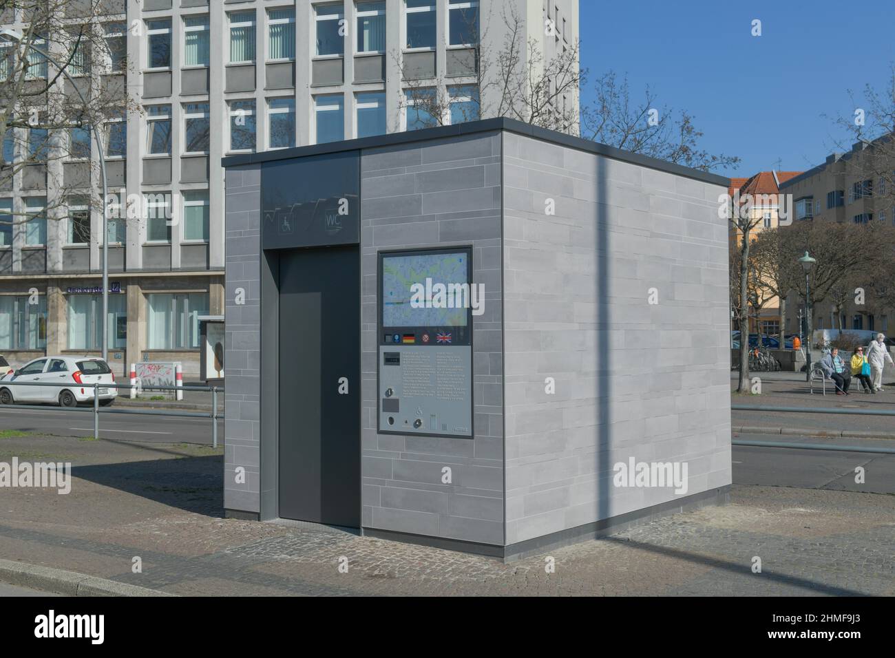 Toilette, Innsbrucker Platz, Schöneberg, Berlin, Deutschland Stockfoto