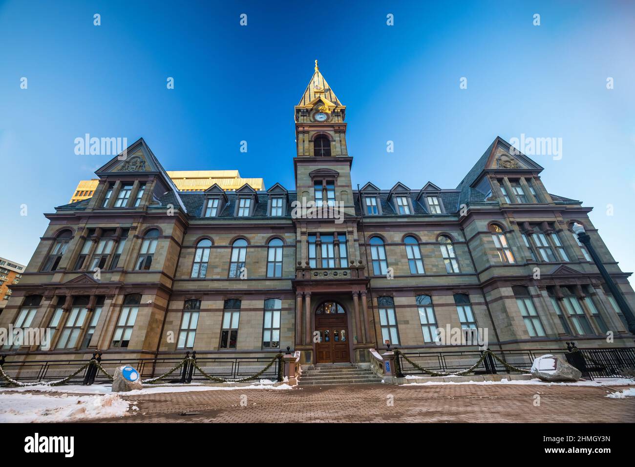 Das Rathaus ist die Heimat der Stadtverwaltung in Halifax, Nova Scotia. Halifax Regional Council. Halifax, Nova Scotia, Kanada Stockfoto