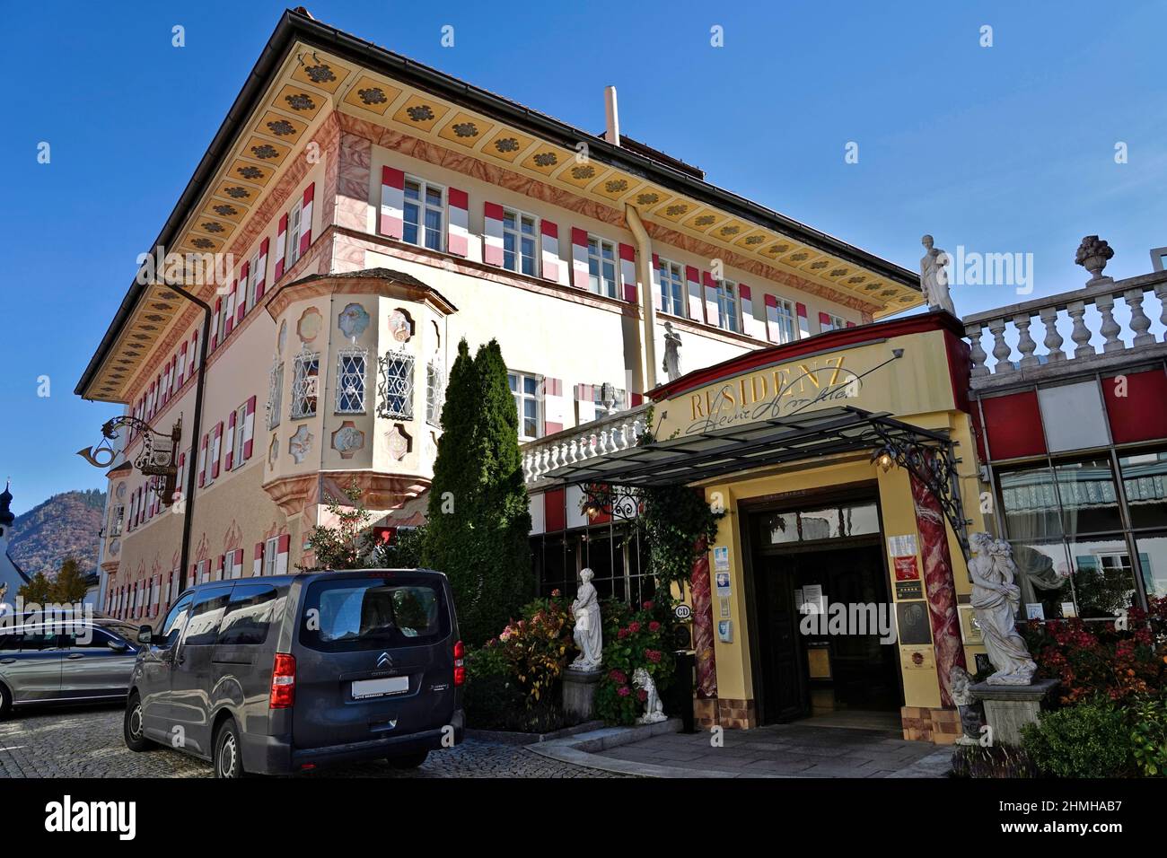 Deutschland, Bayern, Oberbayern, Chiemgau, Aschau, Residence Heinz Winkler, 5 Sterne, Gourmet-Restaurant, Hotel Stockfoto