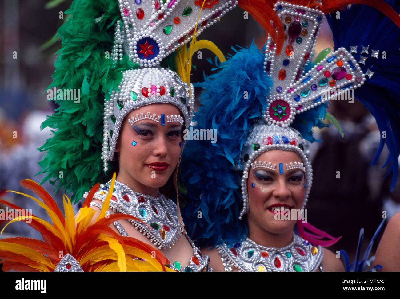 Karneval in Santa Cruz de Teneriffa, Teneriffa, Kanarische Inseln, Spanien Stockfoto