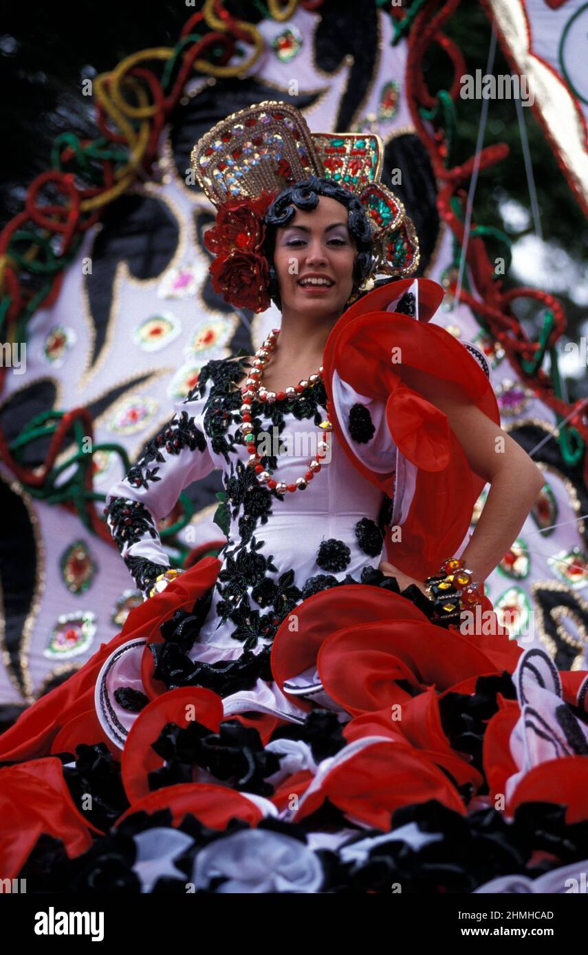 Karneval in Santa Cruz, Teneriffa, Kanarische Inseln, Spanien Stockfoto