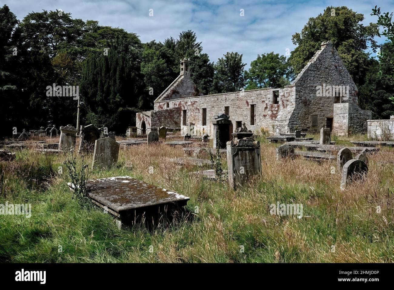 Duffus Kirk Stockfoto