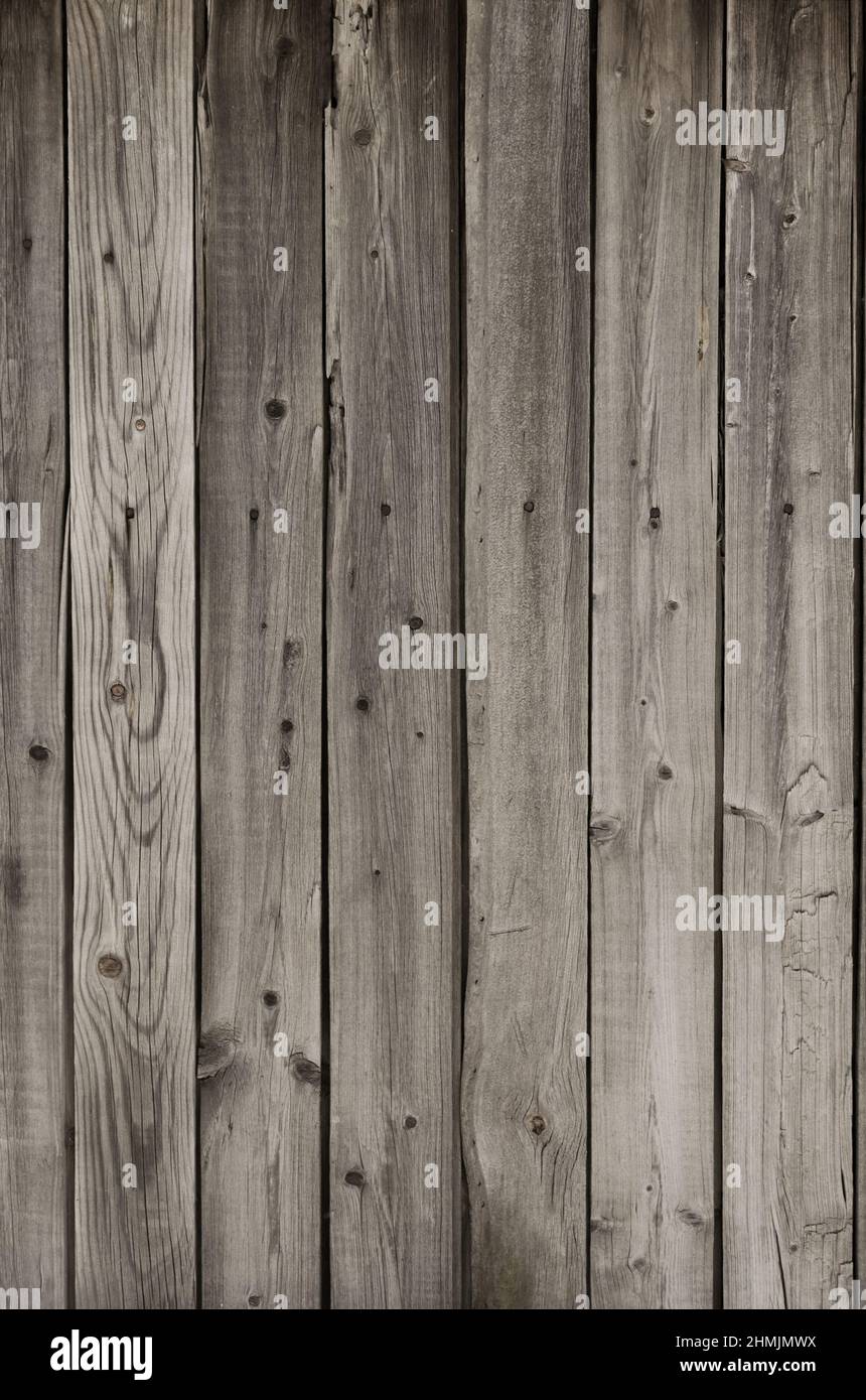 Holz Textur der alten grauen Platten Stockfoto