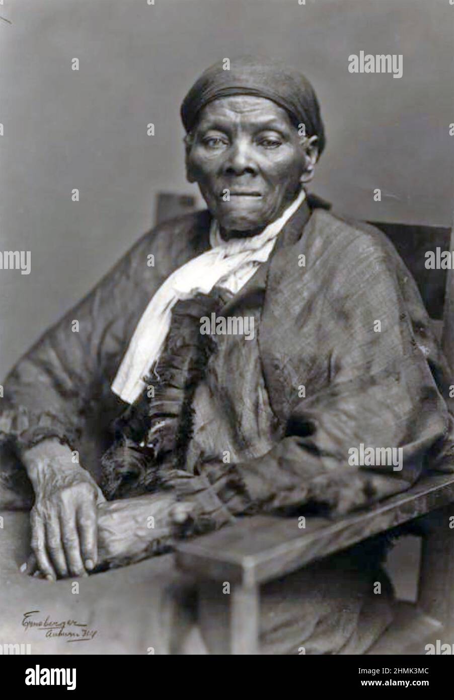 HARRIET TUBMAN (1822-1913) amerikanische Abolitionistin und politische Aktivistin, um 1895 Stockfoto