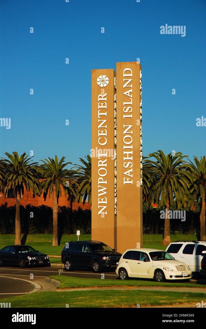 Newport Center Fashion Island Stockfoto